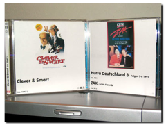 Jewelcases zu DVDs mit einem bzw. zwei Filmen